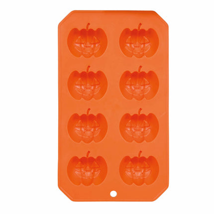 Halloweenowe foremki do lodu Dynie 22 cm 8 szt.