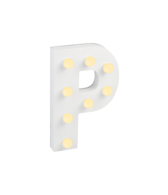 P Light Letter 16.5cm