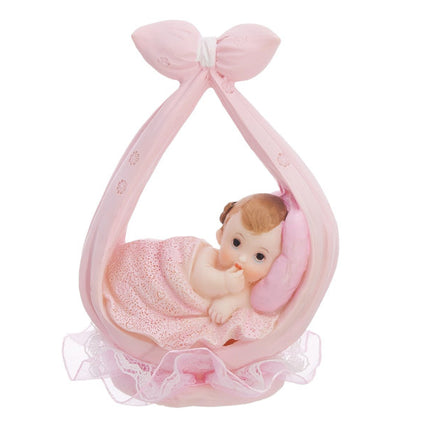 Topper na tort Dziewczynka w szaliku 11cm