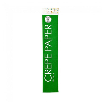 Papier krepowy zielony 50 cm 2,5 m