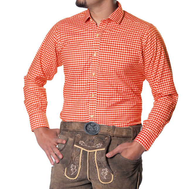 Pomarańczowa bluza męska Oktoberfest