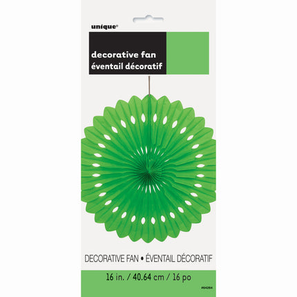 Wentylator papierowy Lime Green 40cm
