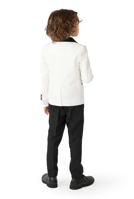 Chłopiec w białym smokingu <tc>OppoSuits</tc>