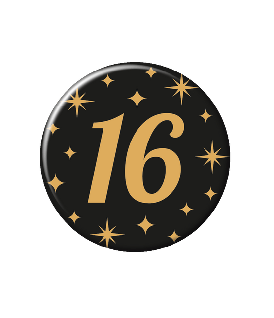 Przycisk 16 lat