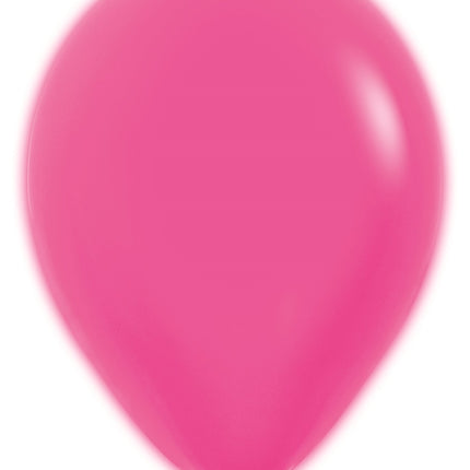 Balony Neon Fuksja 30cm 50szt