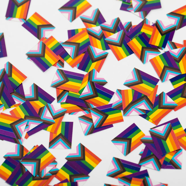 Tęczowe konfetti stołowe Paper Progress 150szt