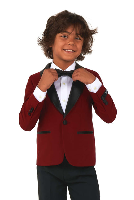 Bordeaux Red Tuxedo Boy <tc>OppoSuits</tc>