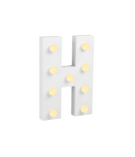 H Light Letter 16,5 cm