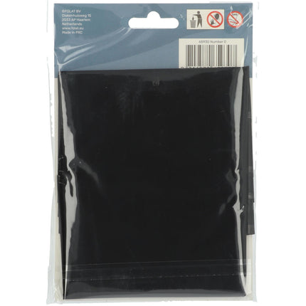 Balon foliowy Figure 0 Matt Black XL 86cm pusty