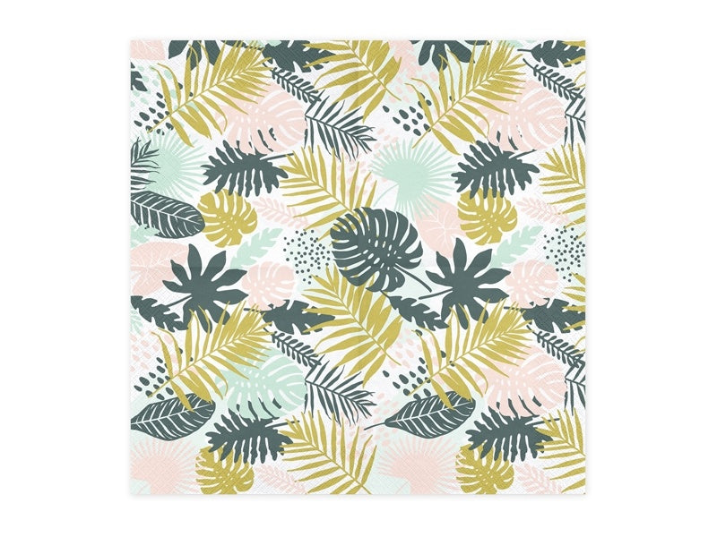 Serwetki Hawaii Palm Leaf 33cm 20szt