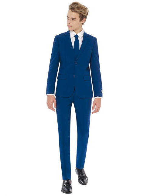Ciemnoniebieski garnitur chłopiec nastolatek <tc>OppoSuits</tc>