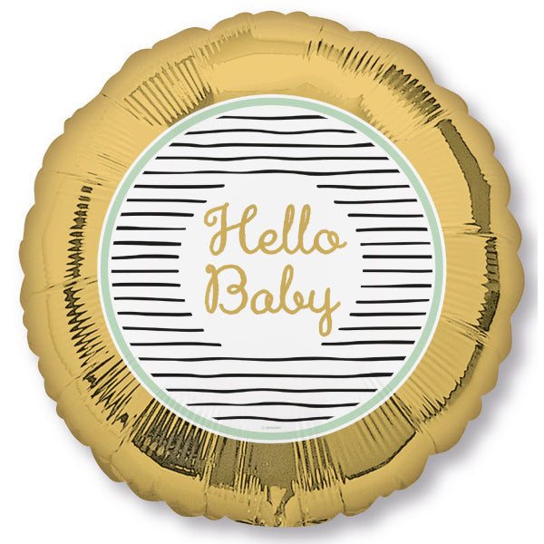 Balon helowy Hello Baby pusty 43 cm