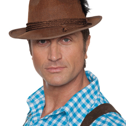Brown Hat Tyrolean