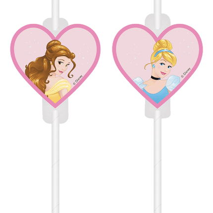 Słomki Disney Princess Dream 4szt