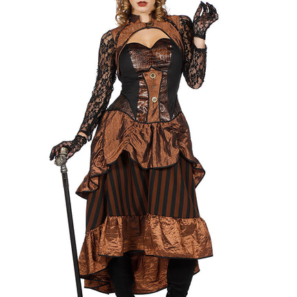 Steampunkowa sukienka
