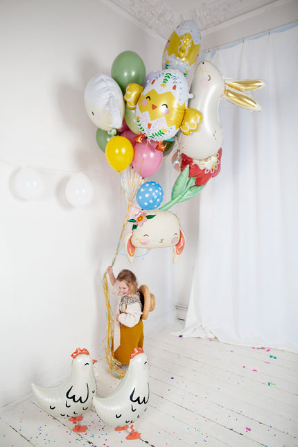Balon helowy kurczak pusty 57 cm