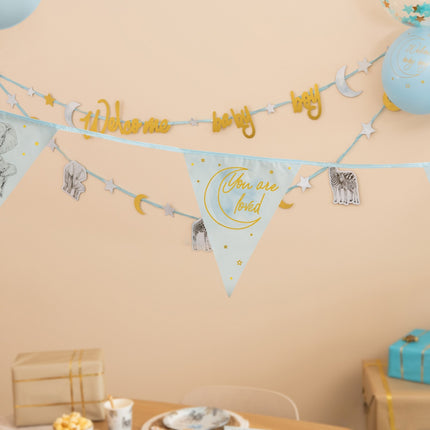 Girlanda Safari Blue Birth 6m