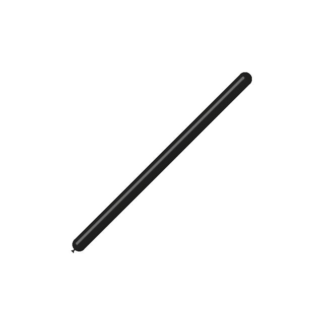 Czarne balony do modelowania 5cm 150cm 50szt