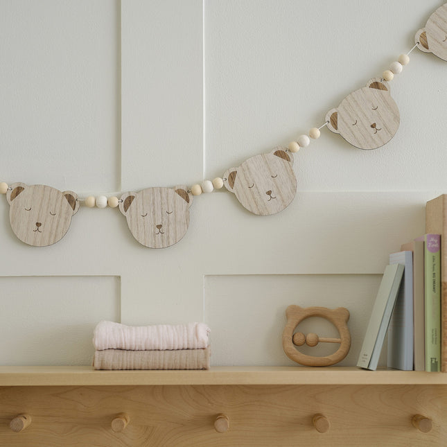 Baby Shower Garland Teddy 1.5m