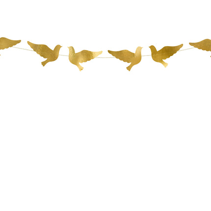 Girlanda ślubna Dove Gold 86 cm