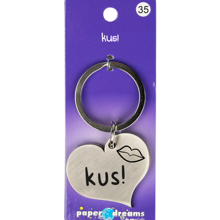 Brelok do kluczy Kiss 10cm