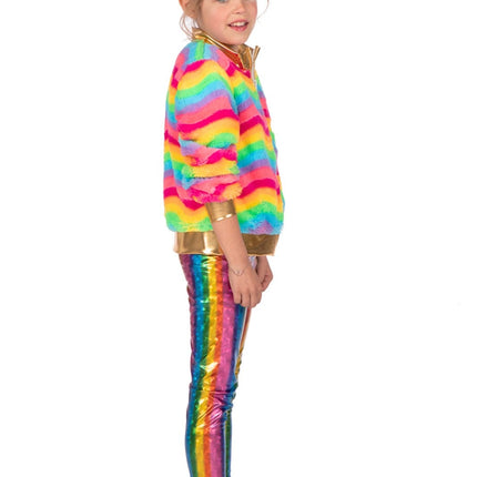 Legginsy dziecięce Rainbow