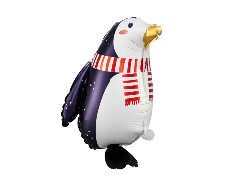 Balon helowy pingwin pusty 42 cm