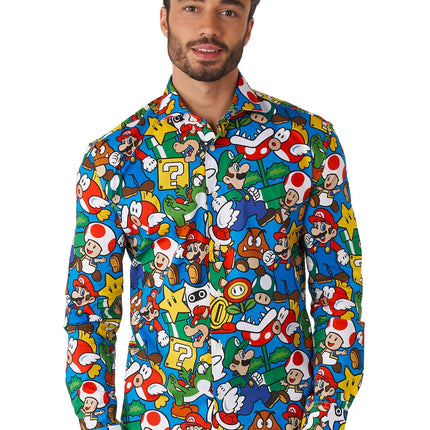 Super Mario Shirt Men <tc>OppoSuits</tc>