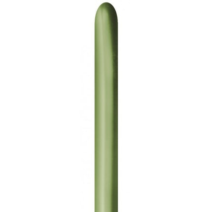 Balony do modelowania Reflex Lime Green 5cm 152cm 50szt