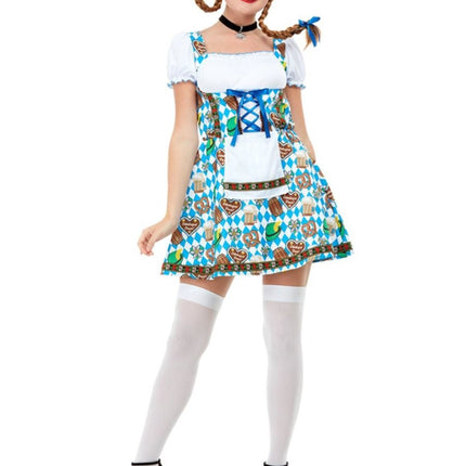 Dirndl Dress Oktoberfest Pretzels