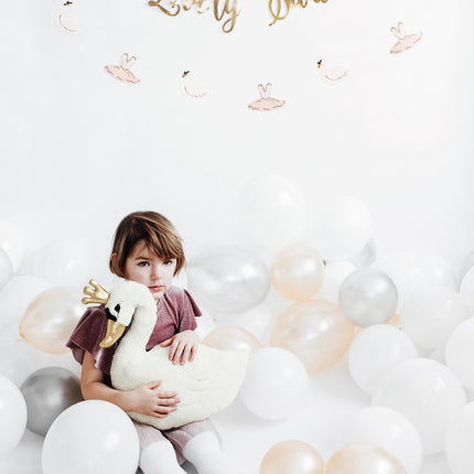 Girlanda Lovely Swan Gold 64cm