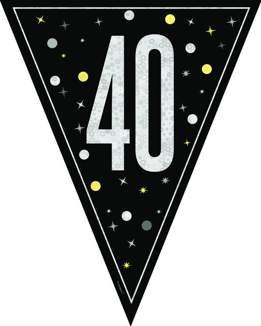 Flaga 40 lat 2,74 m