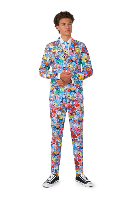 SpongeBob Szałowy Kombinezon Chłopiec Nastolatek <tc>OppoSuits</tc>