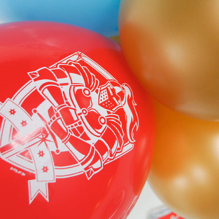 Balony rycerze 8szt 30cm