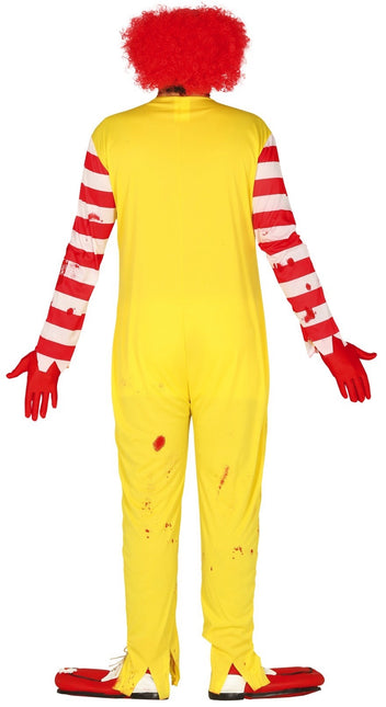 Kostium Zombie Clown na Halloween męski L