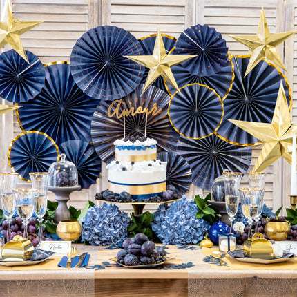 Golden Lampion Star 45 cm