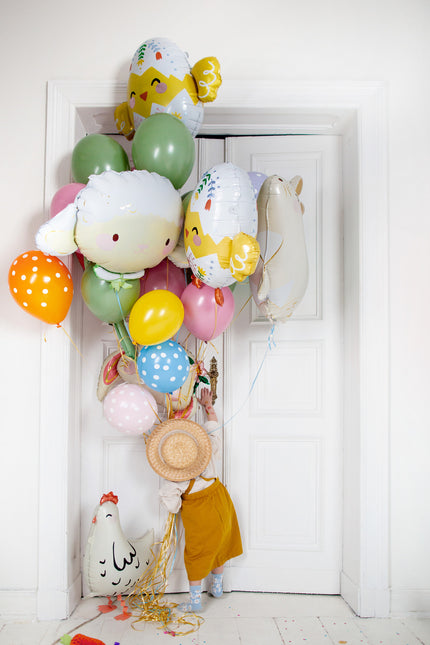 Balon helowy kurczak pusty 57 cm