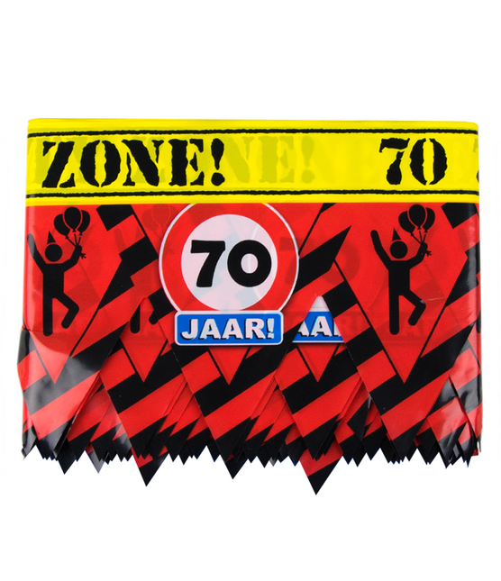 Taśma barierowa 70 lat 12 m