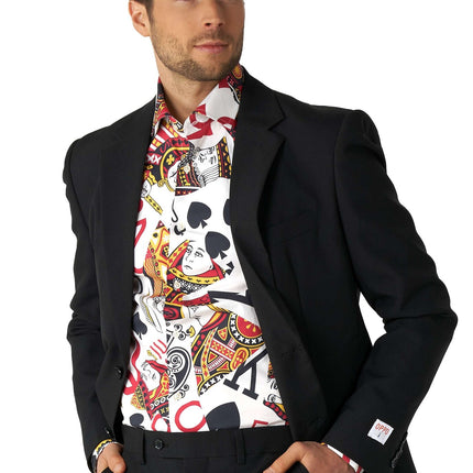 Casino Playing Cards Shirt Men <tc>OppoSuits</tc>