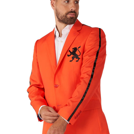 Pomarańczowa marynarka męska Holland <tc>OppoSuits</tc>