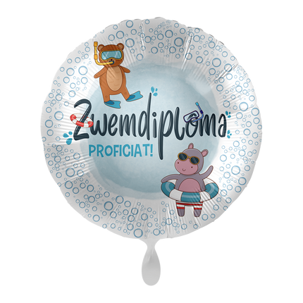 Dyplom Pływacki Balon Helowy Gratulacje Pusty 43cm