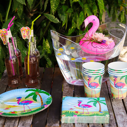 Serwetki Hawaii Flamingo 33cm 20szt