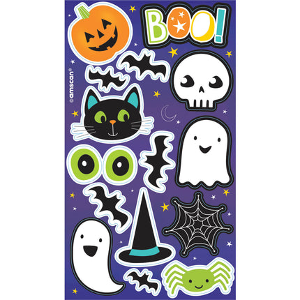 Halloween Podziel się prezentami Arkusz naklejek 4 szt.
