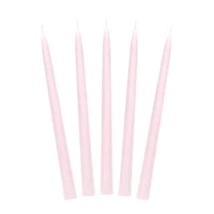 Świece Light Pink 24cm 10szt