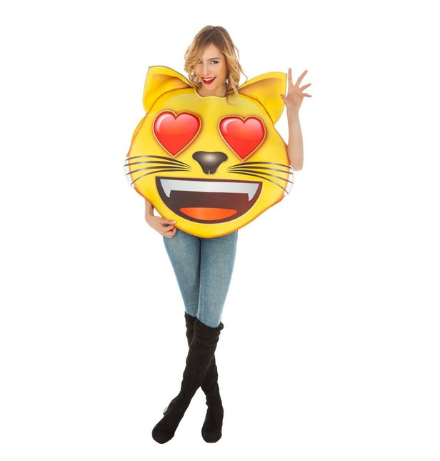 Kostium Emoji Cat Heart