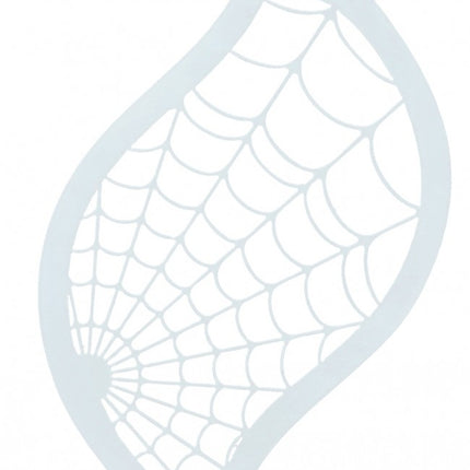 Biały szablon do makijażu Spider's Web