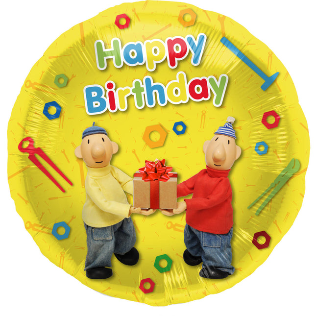 Balon helowy Neighbour & Neighbour pusty 45 cm