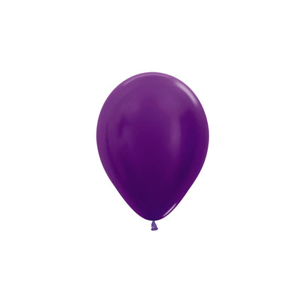Balony Metallic Violet 12cm 50szt