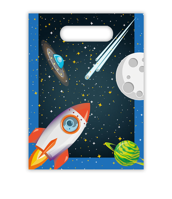 Torebki dzielone Space Race 6szt