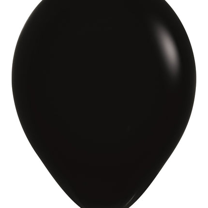 Balony czarne 30cm 50szt